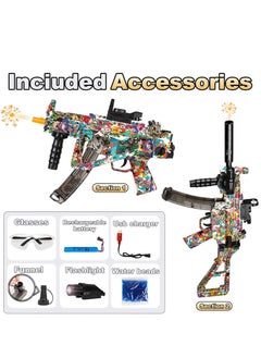 Moonmen Gel Balls Blaster Mp5 Toy Gun Hydrogel Impact Game/Hydrogel- Ball Blaster Toy for Children's Outdoor Team Game Live CS Battles Cosplay  - Image 2