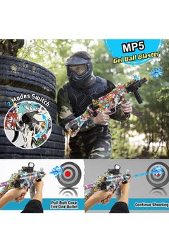 Moonmen Gel Balls Blaster Mp5 Toy Gun Hydrogel Impact Game/Hydrogel- Ball Blaster Toy for Children's Outdoor Team Game Live CS Battles Cosplay  - Image 4