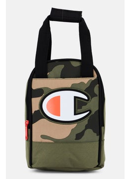 Kids Boy Brand Logo Lunch Box 23 x H 15 x L 11 x W cm, Olive Combo