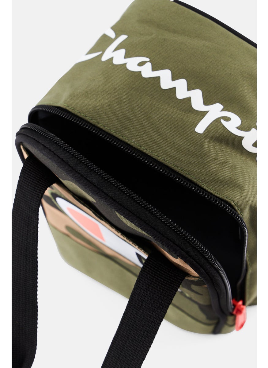 Champion - Kids Boy Brand Logo Lunch Box 23 x H 15 x L 11 x W cm, Olive Combo - Image 1