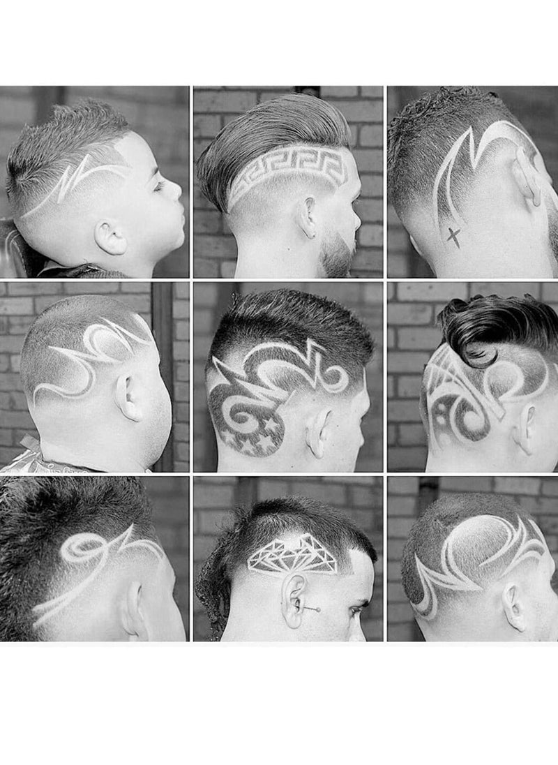 Daling Men's Hair Clippers Rechargeable LCD Display Beard Trimmer Electric Shavers Carbon Fiber Trimming Kit for Heads Hair Trimmer for Men Wireless Rechargeable - Image 2