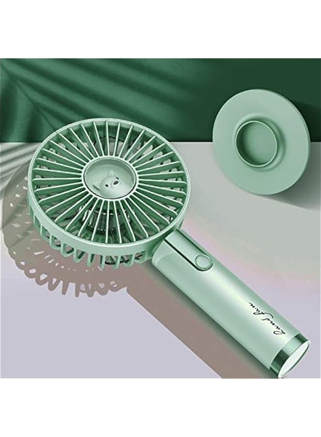 Portable Fan Hand Held Usb Charging Fan Small Hand Fan Foldable for Purse Small Personal Fan Battery Operated Hand Held Handheld Rechargeable Fan with Stand Small Handheld Fan Non Electric - Image 5