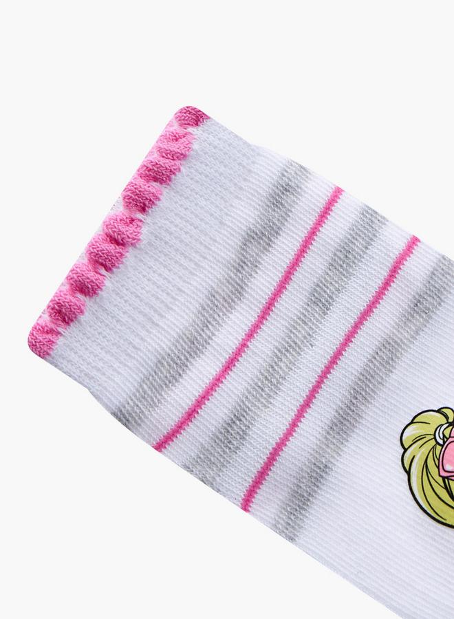 باربي جوارب كاحل متنوعة للبنات - مجموعة من  قطع - Image 3