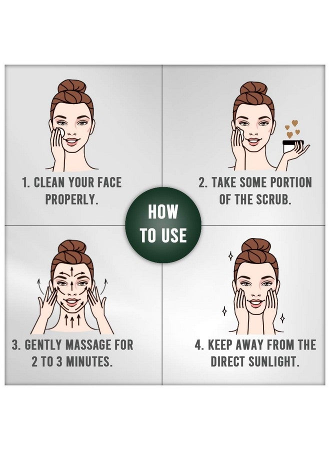 Vedic Line Vedicline Neem & Brahmi Face Scrub Reduce Dead skin, Acne and Open Pores With Almond Oil, Tulsi, Aloe Vera For Skin Purification,100ml - Image 5