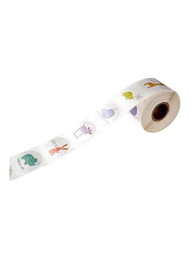 ORiTi ORiTi 500-Piece Thank You Stickers Set Multicolour - Image 3