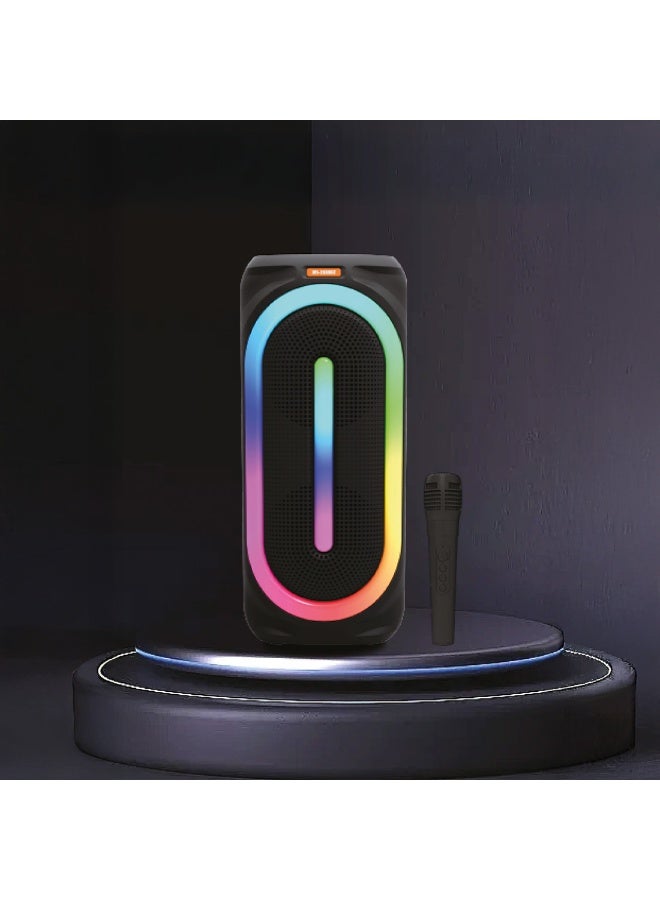 Torima مكبر صوت بلوتوث لاسلكي TORİMA D63 أسود - صوت محمول مع صوت جهير ومكالمات بدون استخدام اليدين - Image 4