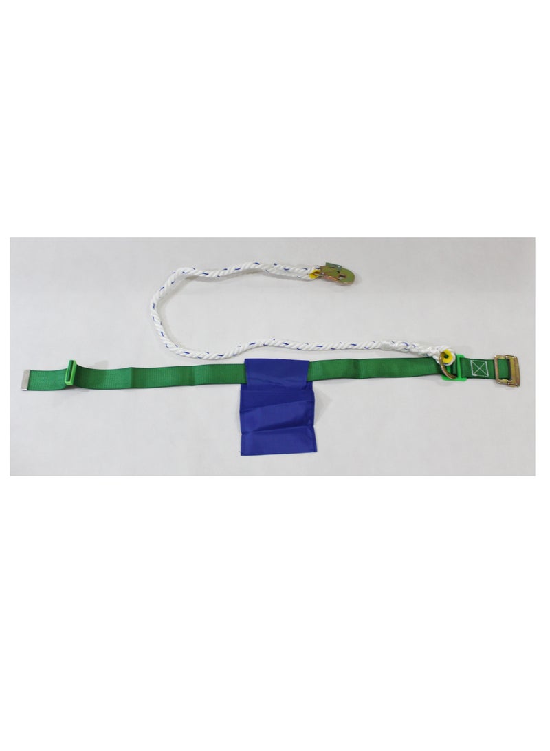 safety belt, with tools bag