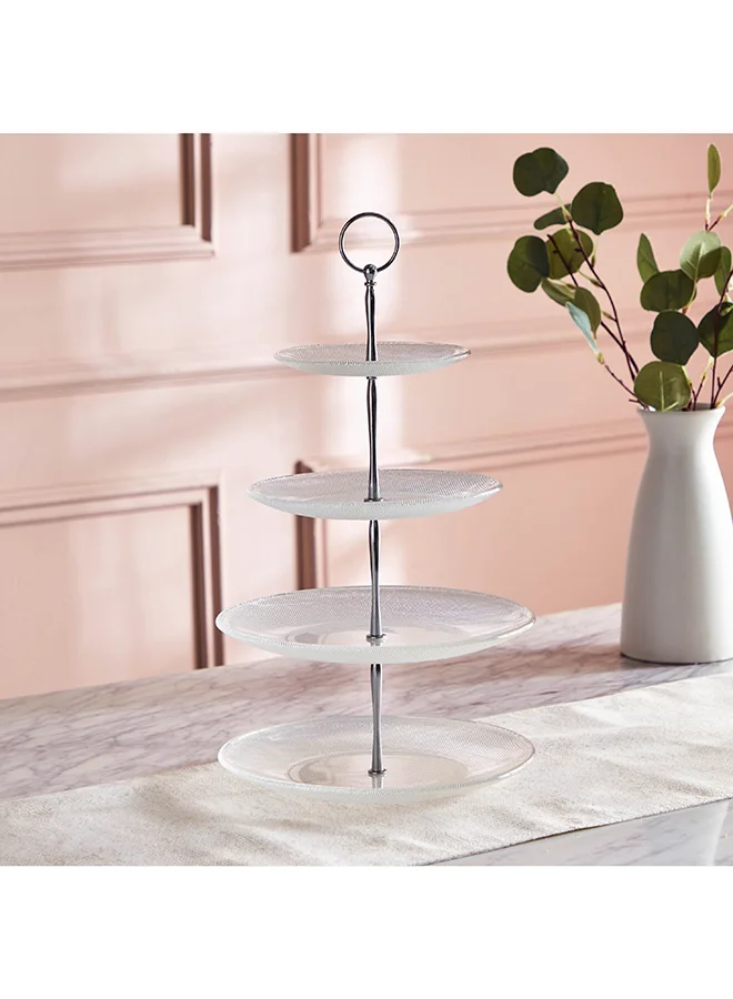 Home Box Vintage 4-Tier Cake Platter 25x25 cm