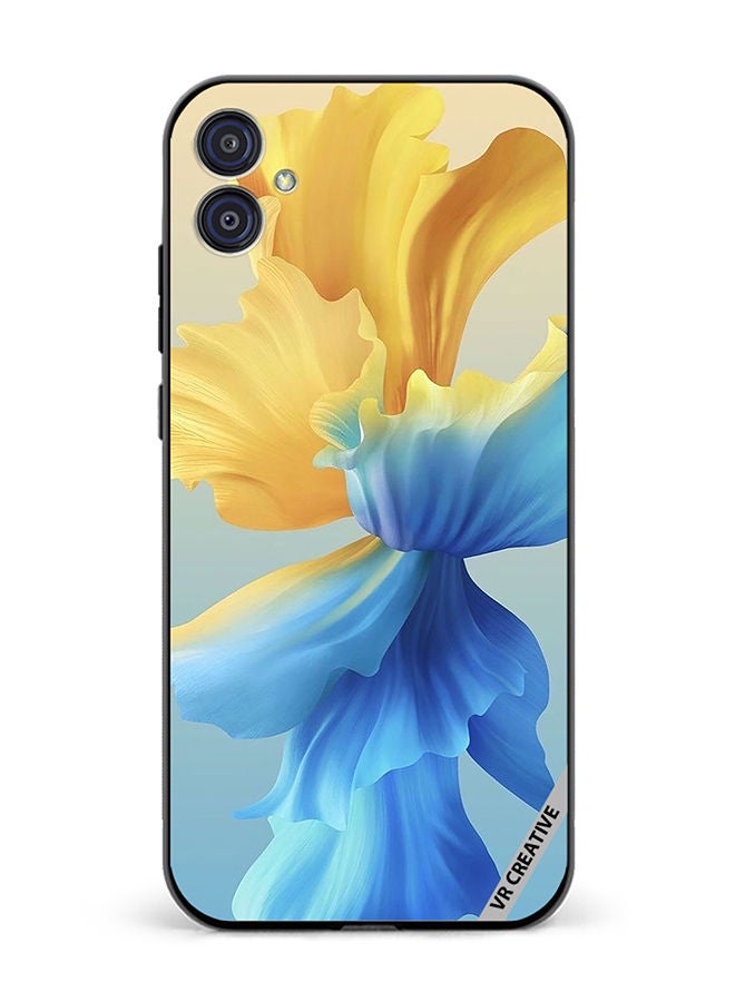VR CREATIVE Protective Case Cover For Samsung Galaxy M04/F04 Flower Design Multicolour - Image 1