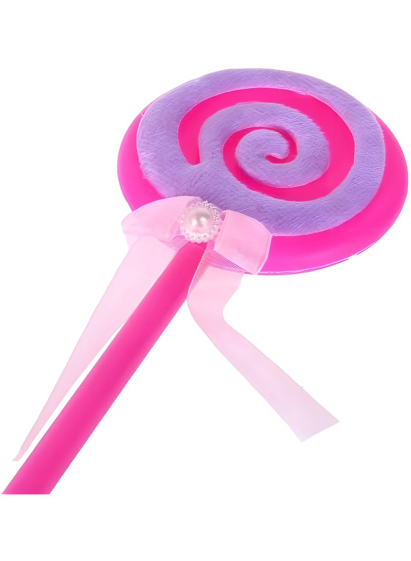 MAGIC VAULT عصا LED مضيئة، 4 عبوات من ألعاب شكل المصاصة الملونة، هدايا حفلات تتلألأ في الظلام، هدايا عصا الجنية، أفضل هدية لأعياد الميلاد، الحفلات والفعاليات. - Image 2