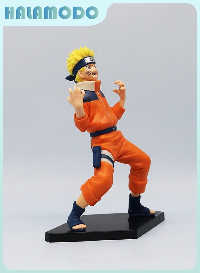 هالامودو النار الظل النينجا تهمة 18cm شخصيات الرسوم المتحركة نموذج القتال نسخة من النينجا النار الظل ، تهيمن على سطح المكتب الديكور - Image 3