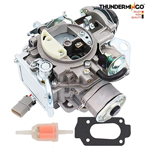 THUNDERMINGO Carburetor for Nissan Pickup 720 2.4L Z24 Engine carb for Nissan Bluebird Caravan Datsun Atras Truck Vanette Panel Van 1983-1986, Replace OEM#16010-21G61,1601021G61 - Image 5