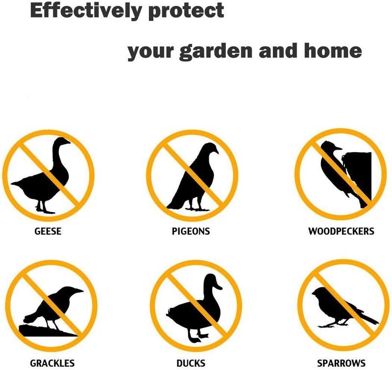 SCIENISH Bird Repellent Deterrent Reflective Scare Tape - Image 4