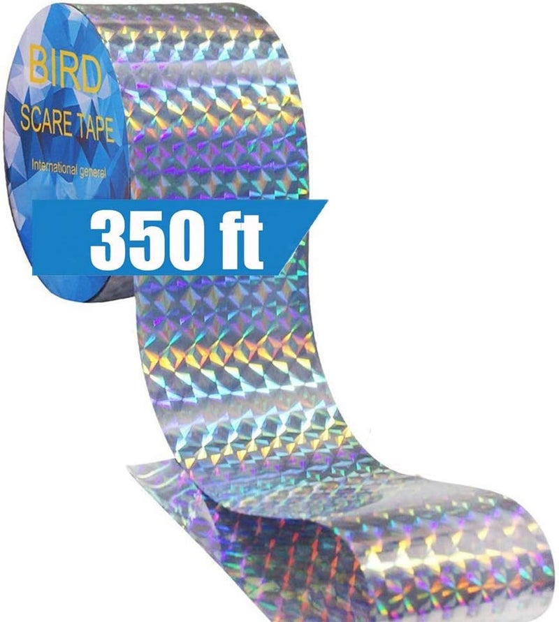 SCIENISH Bird Repellent Deterrent Reflective Scare Tape - Image 1