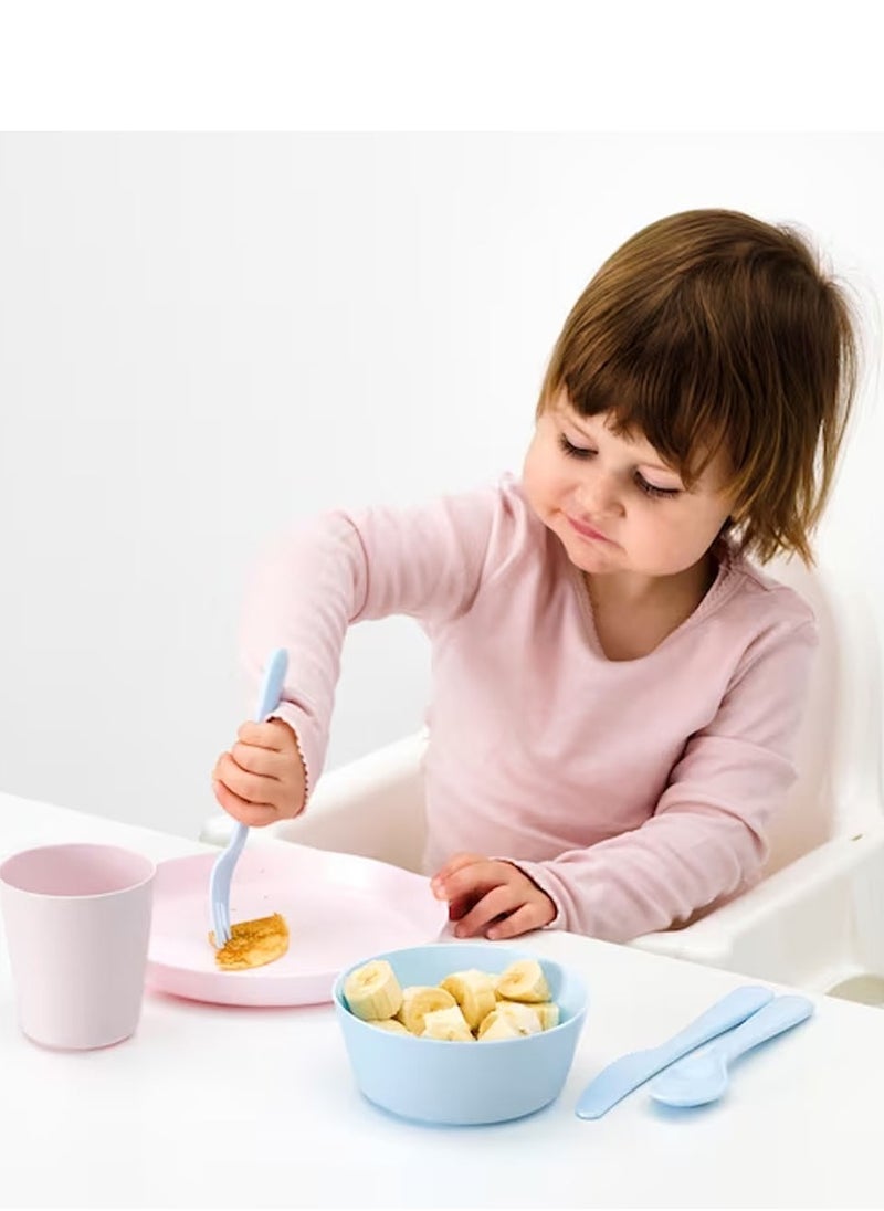 co arma Adjustable high chair set with tray, eating utensils and safety belt for children  - Image 3