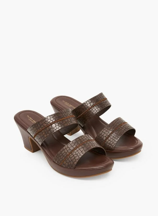Women Slip On Block Heels