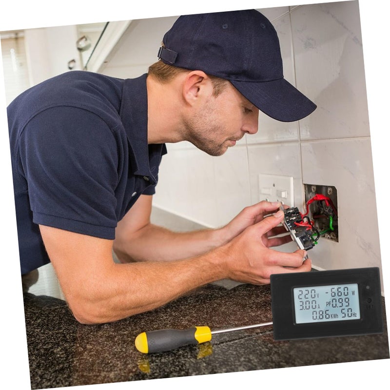 LCD Home Voltage Energy Monitor Track Electricity Usage Household Appliances - Image 5