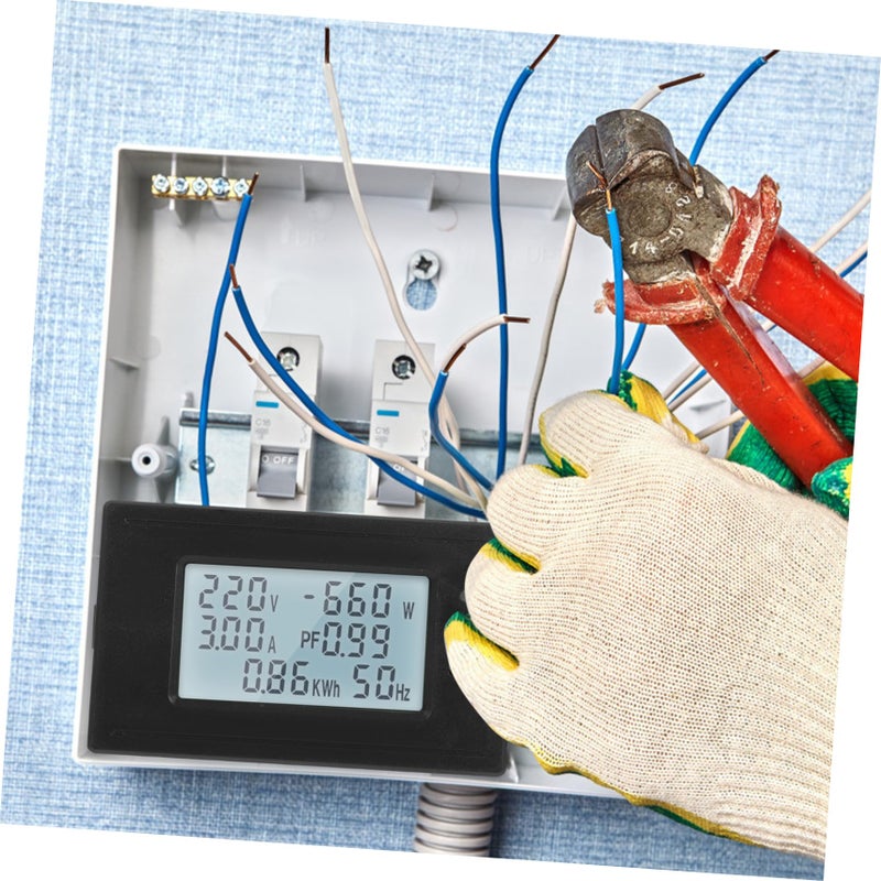 LCD Home Voltage Energy Monitor Track Electricity Usage Household Appliances - Image 4
