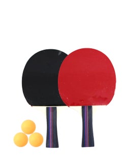 Rocket Table Tennis Ball & Bat 2 Bat 26Cm. 