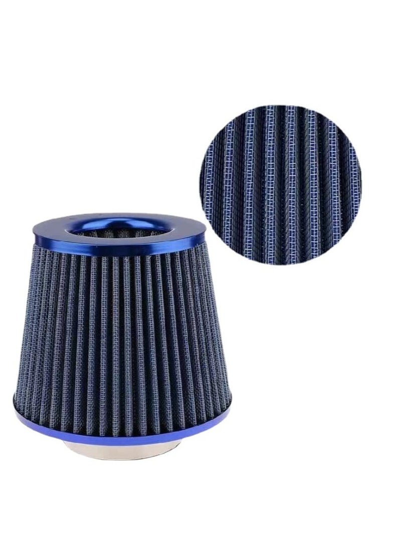 Beauenty 76mm universal clip-on air intake filter: high performance, high quality washable replacement filter, car modification, mushroom head air filter, large flow air intake mushroom head air filter  - Image 5