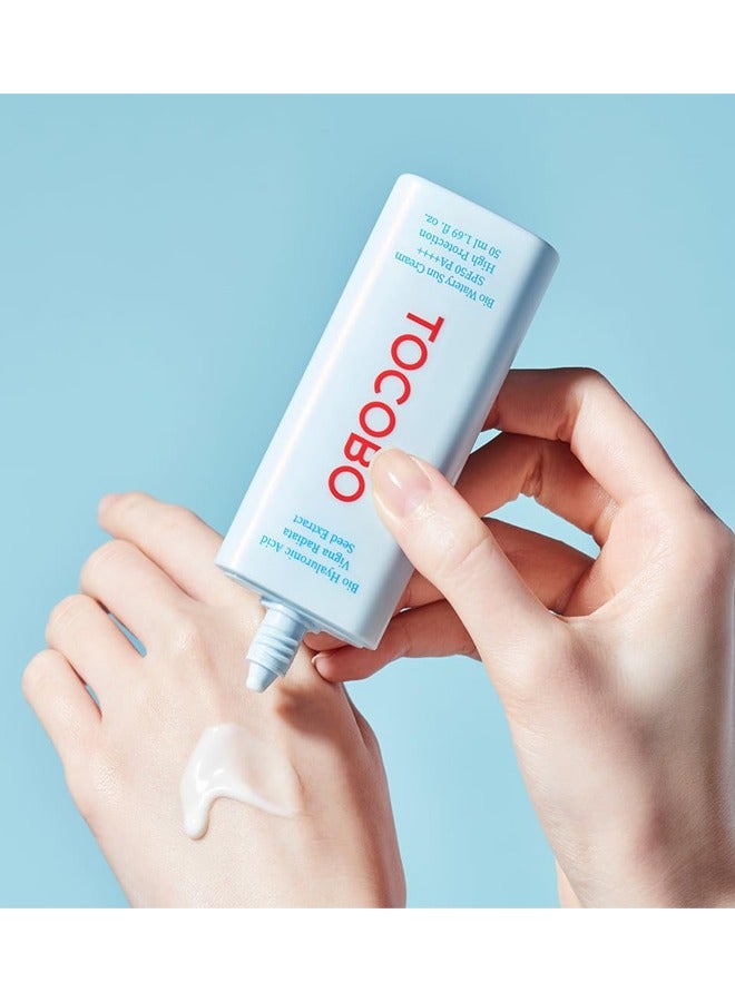 توكوبو القطن الناعم شمس عصا SPF50+ PA ++ 1.69 FL OZ - عصا واقية من الشمس خفيفة الوزن للوجه | صيغة ترطيب | غير دهني | لا يلقي أبيض - Image 5