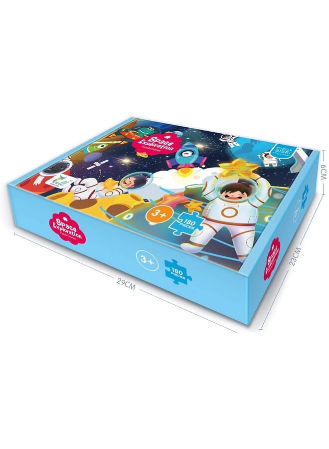 IAF 180 Pieces Space Theme Kids Puzzle - Image 2
