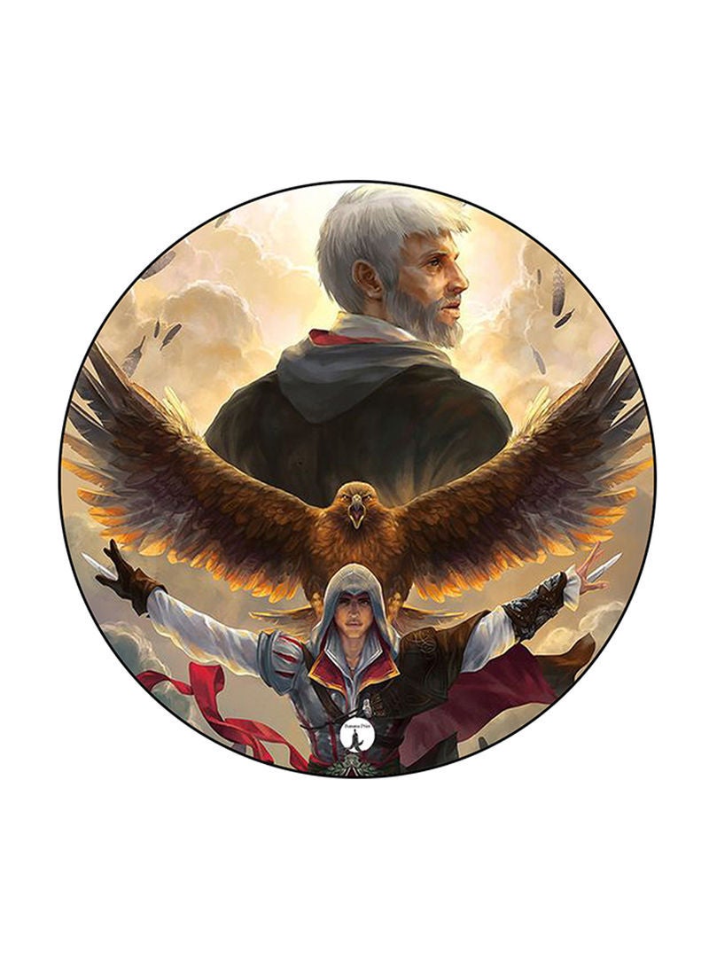 RKN Video Game Assassin'S Creed Printed Mouse Pad Multicolour