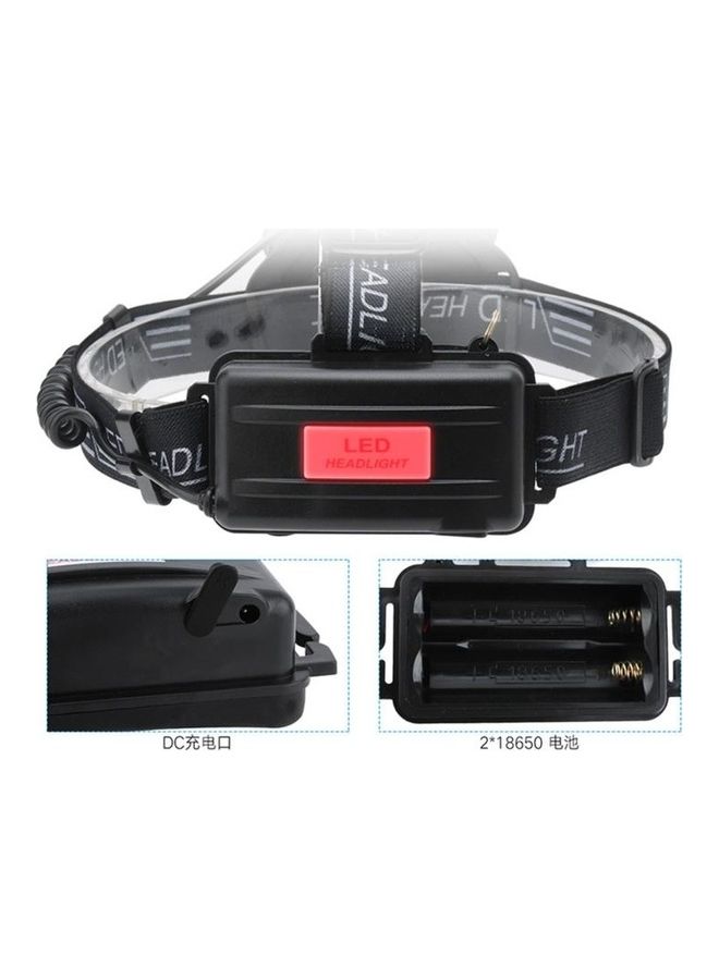 5-LED USB Rechargeable Long-Range Camping Headlight - Image 4