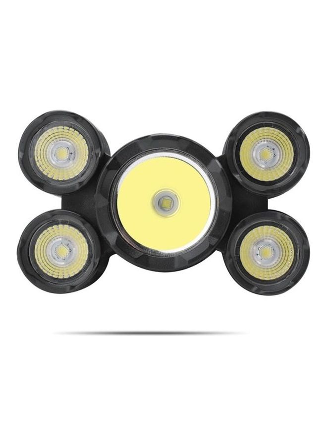 5-LED USB Rechargeable Long-Range Camping Headlight - Image 3
