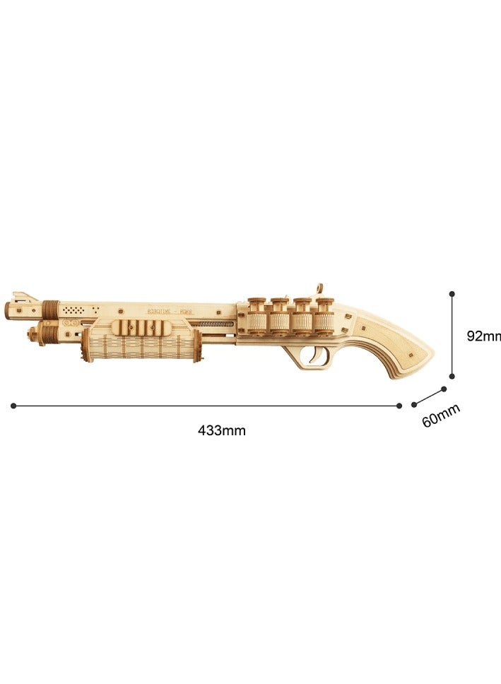 روكر احجية ثلاثية الابعاد مسدس حارس العدالة من نوع ترمنيتور M870  - Image 3