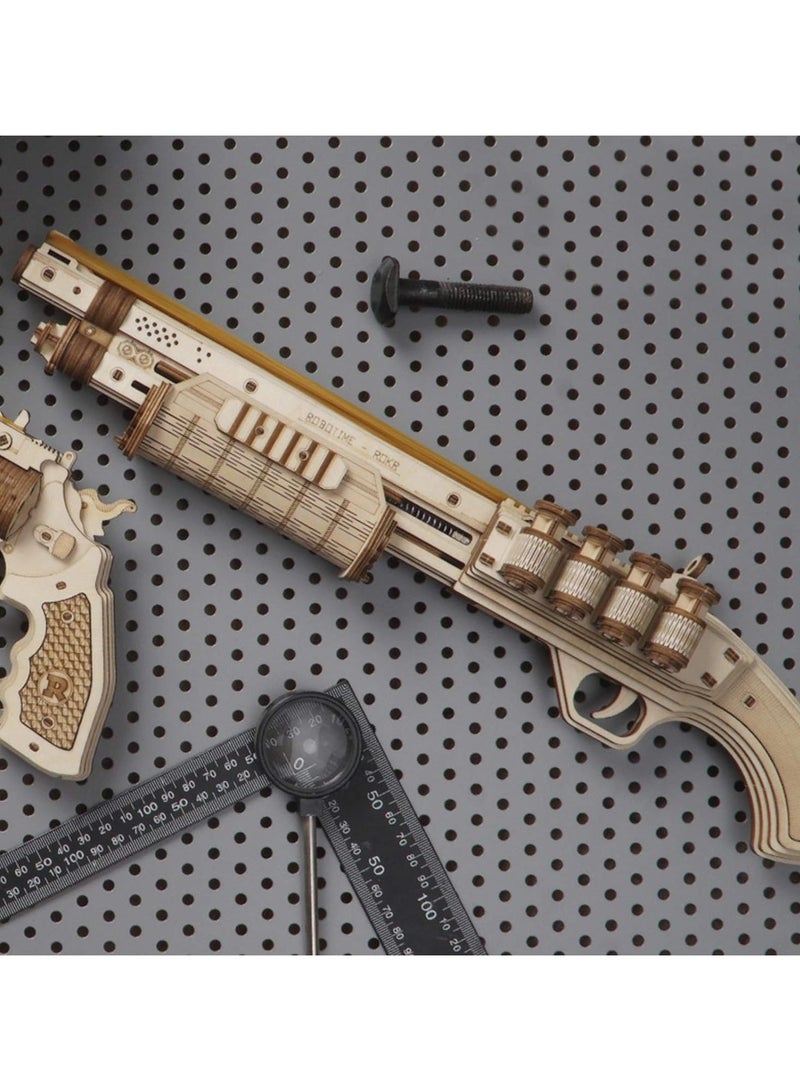 روكر احجية ثلاثية الابعاد مسدس حارس العدالة من نوع ترمنيتور M870  - Image 1