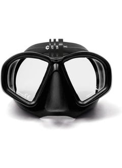 DYNAMICNORD DYNAMIC NORD MC-15 MASK TWO GLASS BLACK/BLACK CAMERA MOUNT 