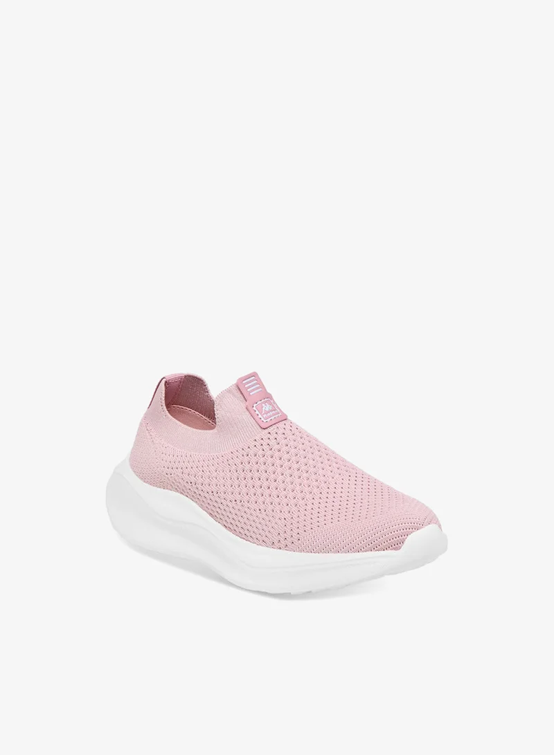 كابا Girls Sock Hem Slip-On Walking Shoes