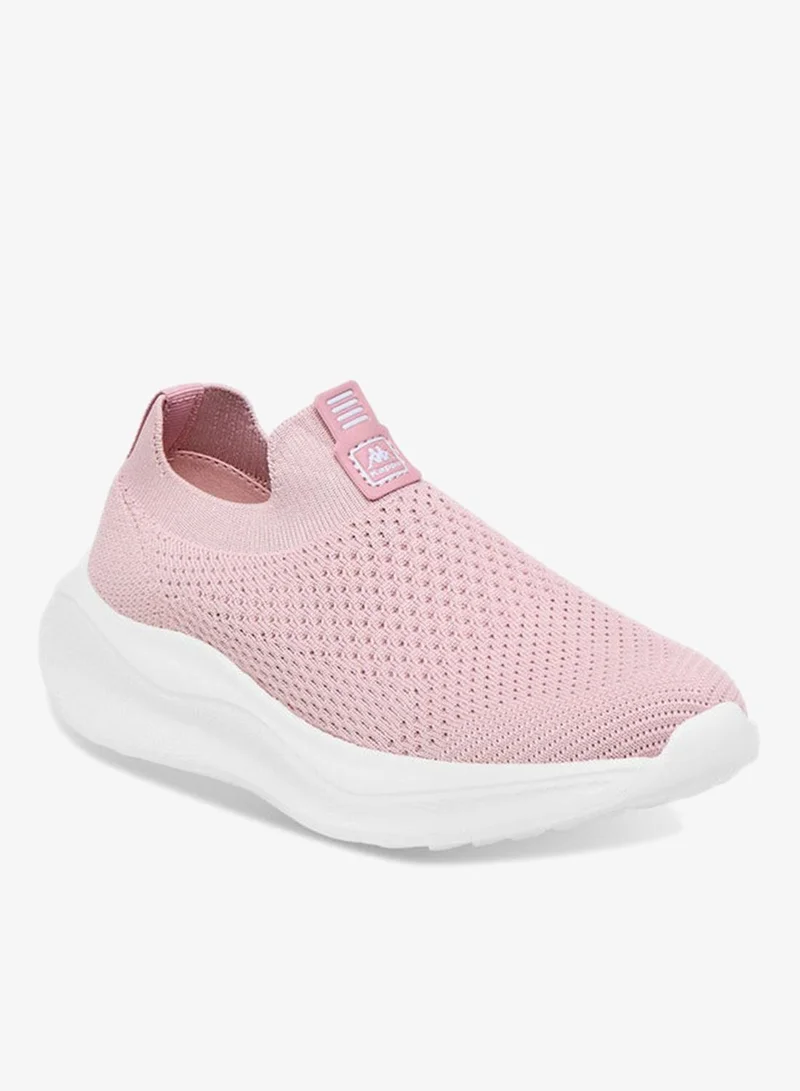 Kappa Girls Sock Hem Slip-On School Walking Shoes