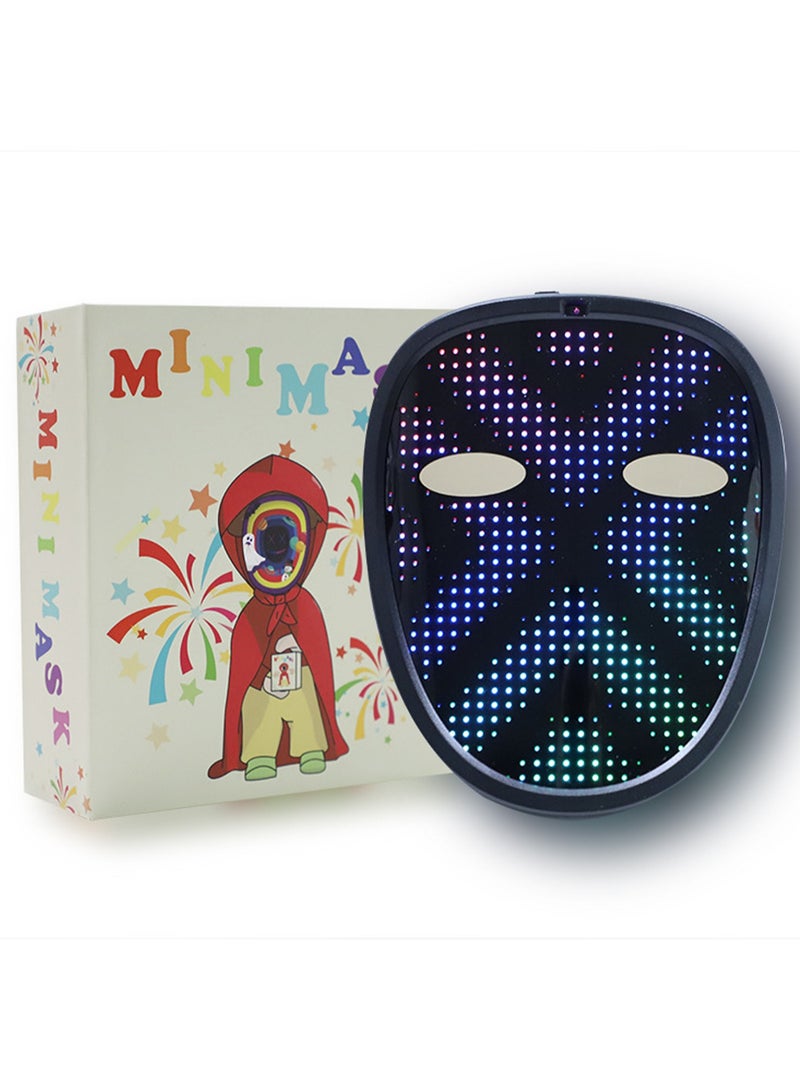 New Children'S Mask Led Luminous Sensor Gesture Changing Face Mask, Holiday Props Party Dance Gift, For Men, Women And Children - Image 1