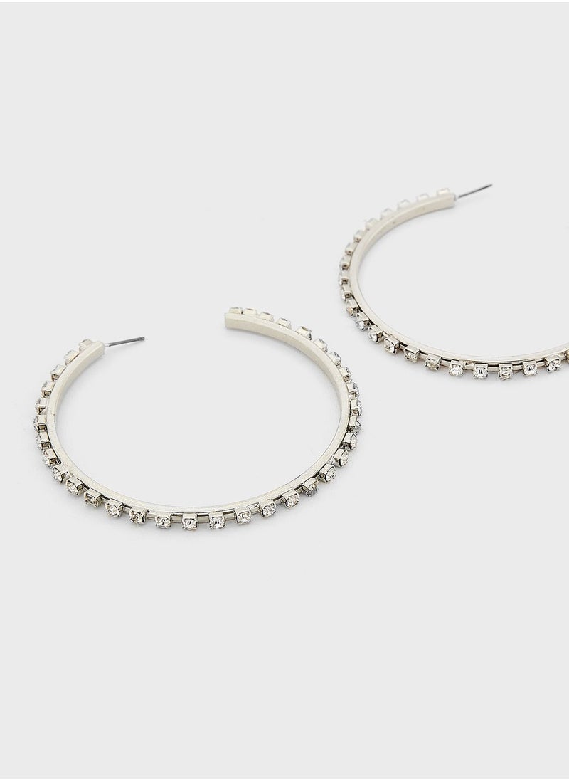 MANGO - Nurias Hoop Earrings - Image 1