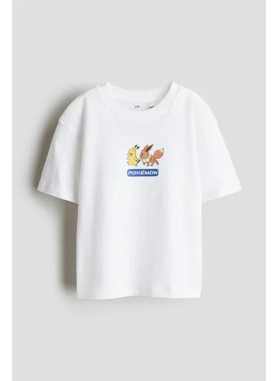 H&M Printed oversized T-shirt