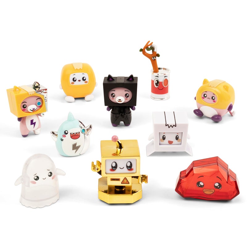 LankyBox Mini Mystery Figures - Party Pack 24-Pack â€“ Series 3, Collectible Mini Figures, Glow-in-The Dark Editions, Officially Licensed Merch - Image 4