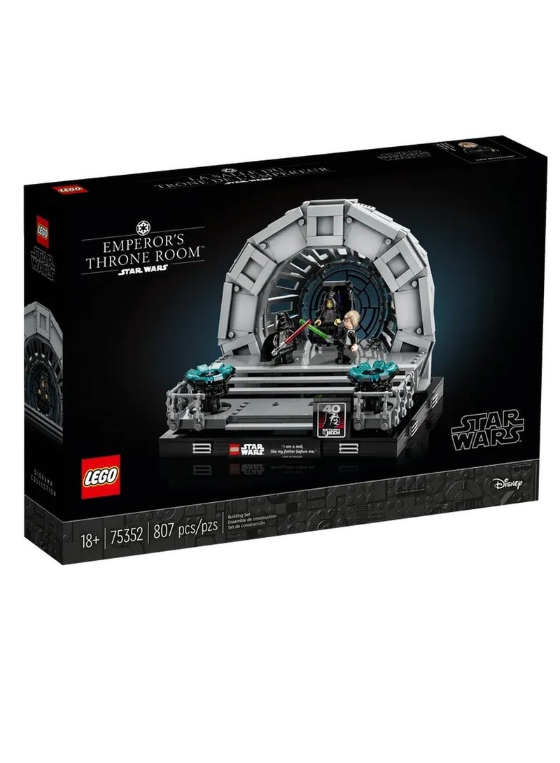 LEGO LEGO - Star Wars Emperor's Throne Room Diorama 807 Pieces - 75352  - Image 1