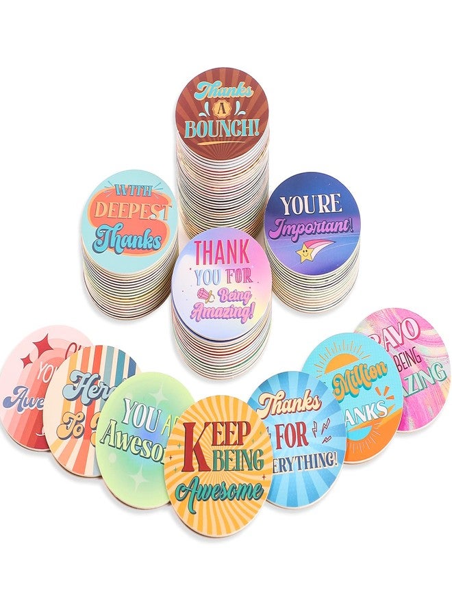 Fyguard 90Pcs Employee Appreciation Gifts Bulk 2.36 Inch Staff Appreciation Chips, Appreciation Gifts for Team Building Staff Teachers Nurses Students, 30 Designs - Image 1