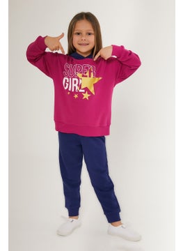 Super Girl Dark Pink Girls' Tracksuit Set - pzsku/ZF407DC1FBFD11EDA97B4Z/45/_/1731147638/86b47533-62d9-4ef6-808e-b3565bdf77c4