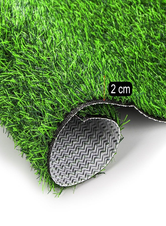 Fasmov 4 Pack Artificial Grass Guinea Pig Pee Pads, 15.7 × 23.6 Inch Fake Grass Rug Rabbit Grass Mat Dog Grass Pee Pads Artificial Turf Pet Grass Mat, Reusable Puppy Training Turf Mat - Image 4