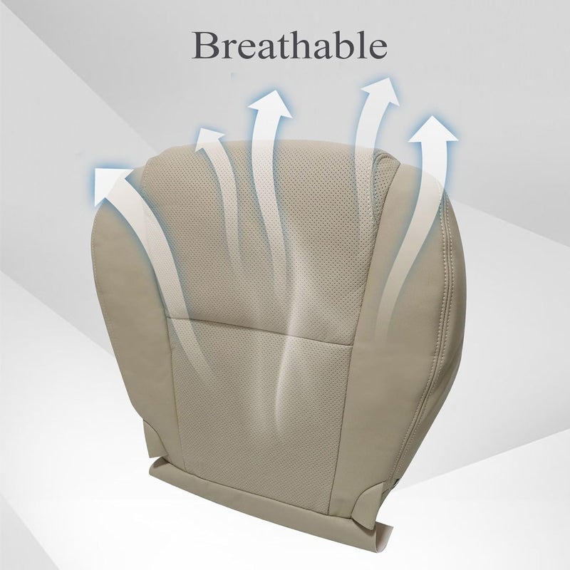 GXARTS Tan Leather Seat Cover for Lexus GS Series - Image 4