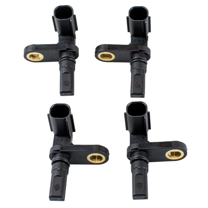 Abs Wheel Speed Sensor Front Rear Left Right Fit For 0717 Toyota Tundra 2007 2008 2009 2010 2011 2012 2013 2014 2015 2016 2017 Driver And Passenger Side Als1790 Als1791 4Pcs
