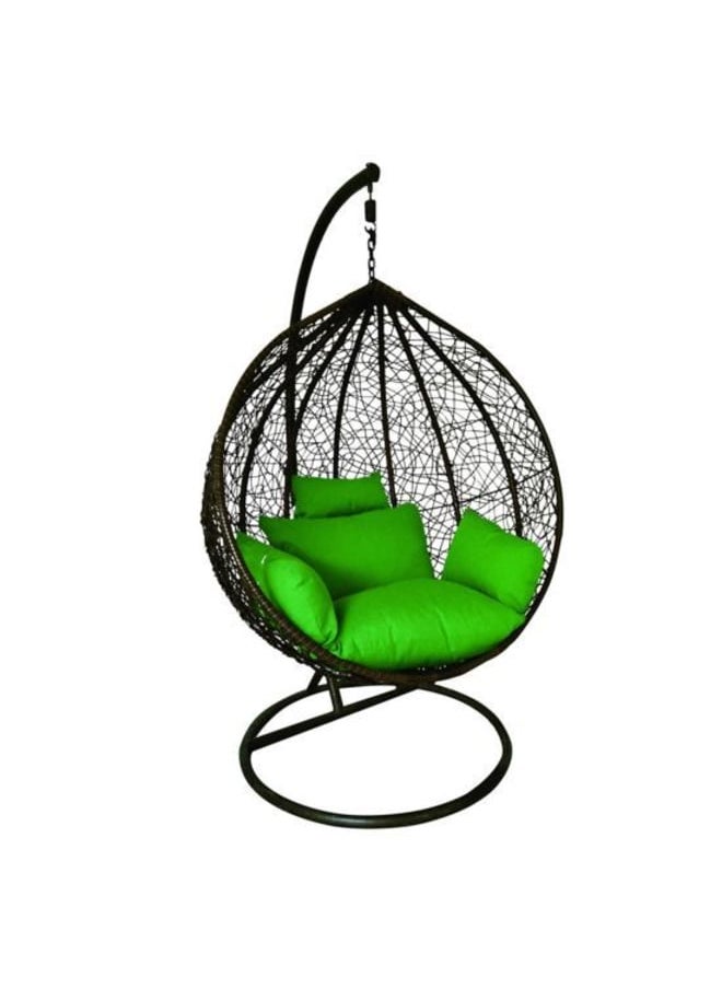 Sampa Rattan Sampa Rattan One-Person Swing – Where Comfort Meets Artistic Elegance.  - Image 1