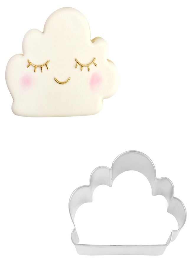 CybrTrayd R&M Cloud 4" Cookie Cutter, One Size, Metallic - Image 1