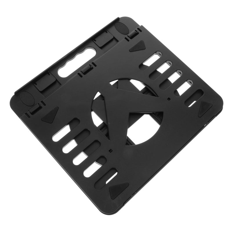 Black Tablet Stand Cooling Holder Heat Dissipation Folding Bracket 27 5X25 5CM - Image 2