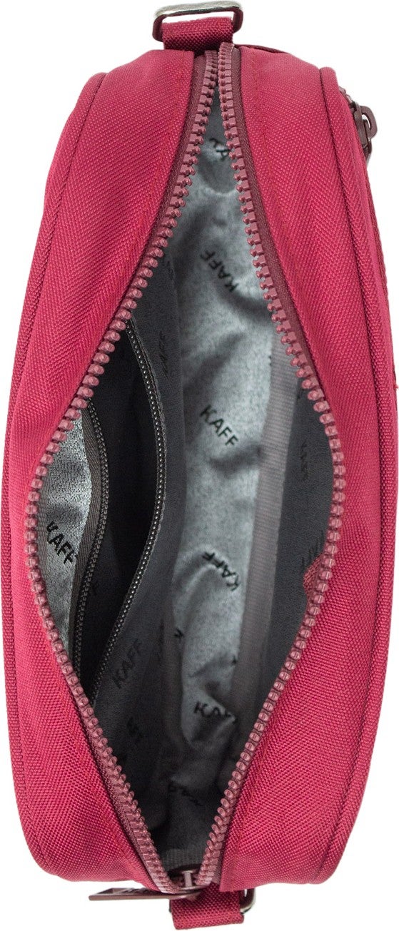 Kaff Claret Red K 00700 Crossbody Hand and Shoulder Bag with Interchangeable Stickers  - Image 5