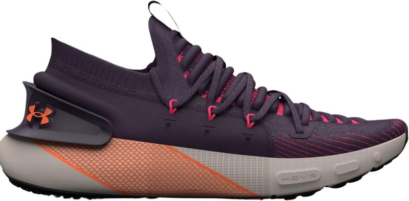 Under Armour HOVR Phantom 3 Running Shoes - Tux Purple/Pink Shock/Orange Blast - Image 1