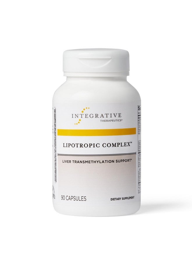 Integrative Therapeutics Lipotropic Complex - Liver Support with Milk Thistle, Vitamin B12, Bile Salts & Dandelion Root Extract* - Gluten-Free & Dairy-Free Liver Health Supplement* - 90 Capsules - Image 1